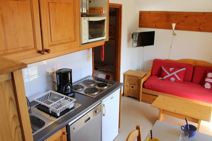 Alquiler al esquí Apartamento cabina 2 piezas para 4 personas (CB51) - Les Chalets de SuperD Chardon Bleu - Superdévoluy - Cocina