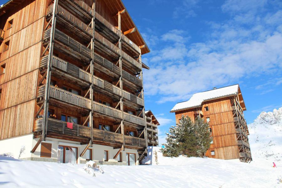 Wynajem na narty Les Chalets de SuperD Fraxinelle - Superdévoluy - Zima na zewnątrz