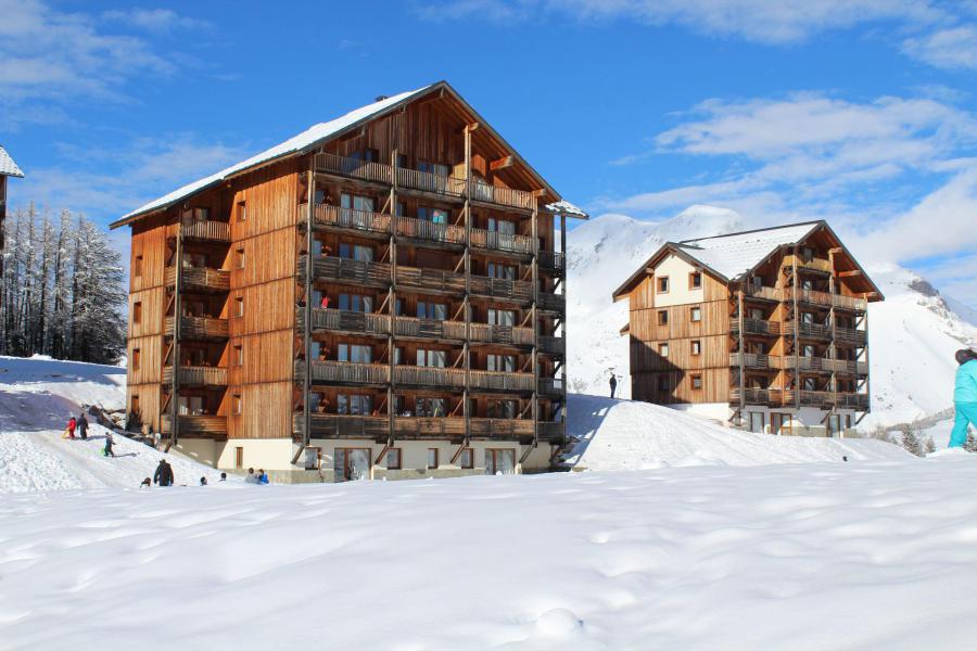 Location au ski Les Chalets de SuperD Hélianthème - Superdévoluy - Extérieur hiver