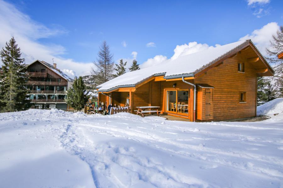 Location au ski Résidence Chalets Margot - Superdévoluy - Extérieur hiver