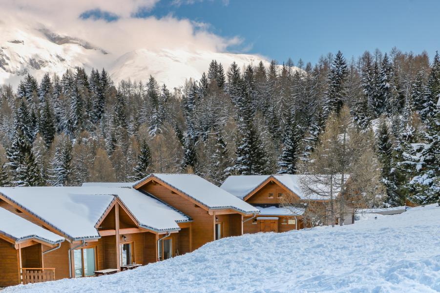 Аренда на лыжном курорте Résidence Chalets Margot - Superdévoluy - зимой под открытым небом