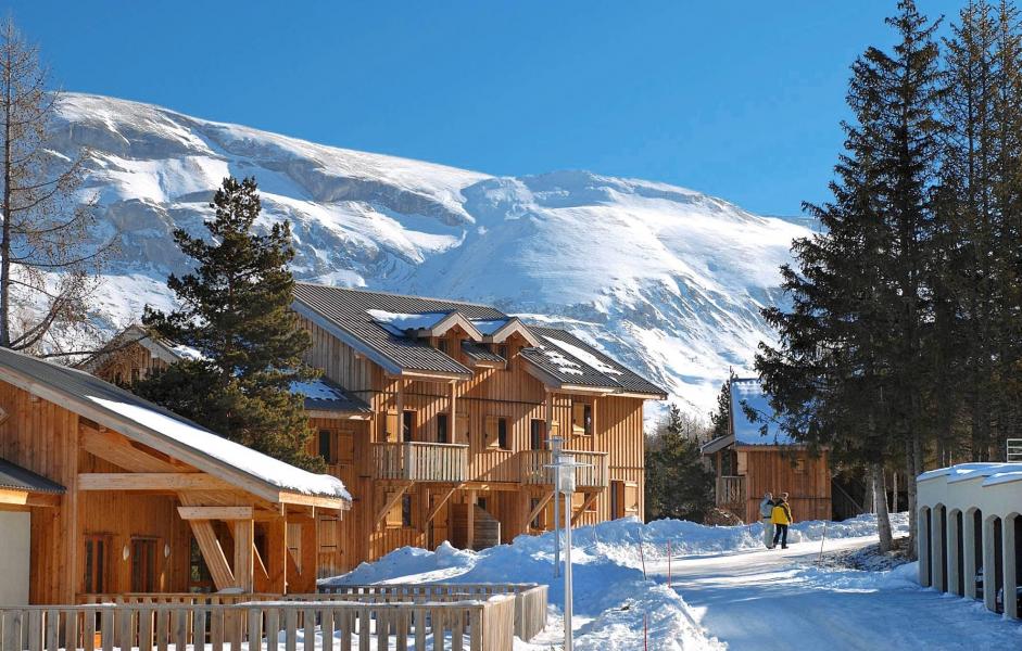 Location au ski Résidence l'Orée des Pistes - Superdévoluy - Extérieur hiver