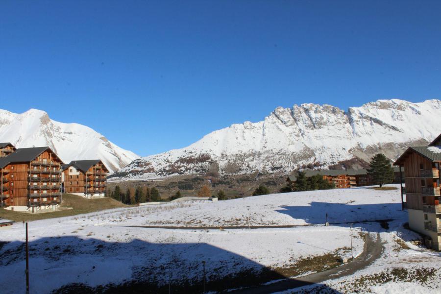 Location au ski Studio 3 personnes (BA0409N) - Résidence le Bois d'Aurouze - Superdévoluy - Extérieur hiver