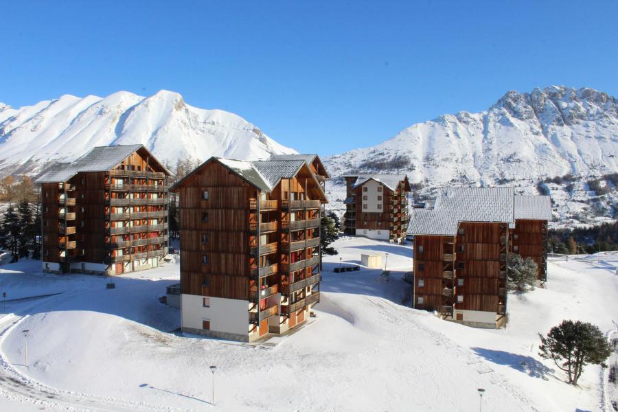 Location au ski Studio 4 personnes (BA0938N) - Résidence le Bois d'Aurouze - Superdévoluy - Extérieur hiver