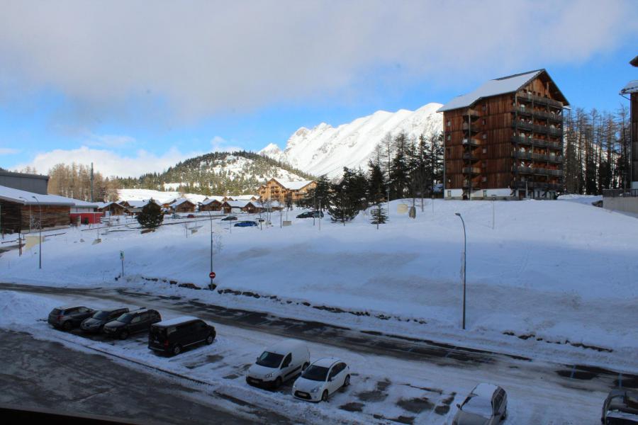 Location au ski Studio coin montagne 4 personnes (0343 N) - Résidence le Bois d'Aurouze - Superdévoluy - Extérieur hiver