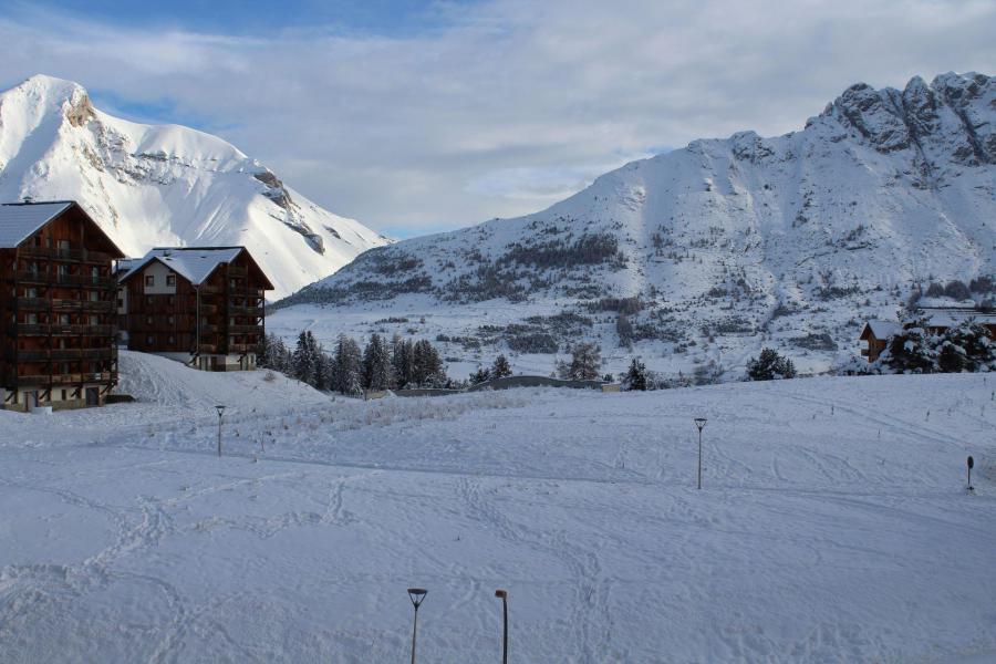 Location au ski Studio 2 personnes (BA0408N) - Résidence le Bois d'Aurouze - Superdévoluy - Extérieur hiver