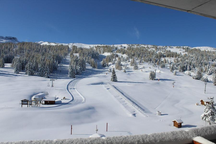 Location au ski Studio coin montagne 4 personnes (0414 S) - Résidence le Bois d'Aurouze - Superdévoluy - Extérieur hiver