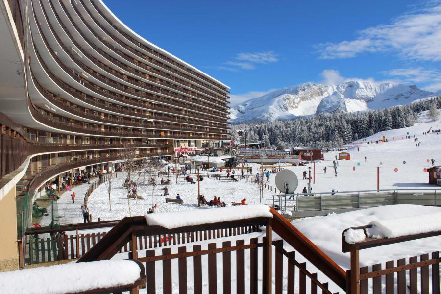 Rent in ski resort Résidence le Bois d'Aurouze - Superdévoluy - Balcony