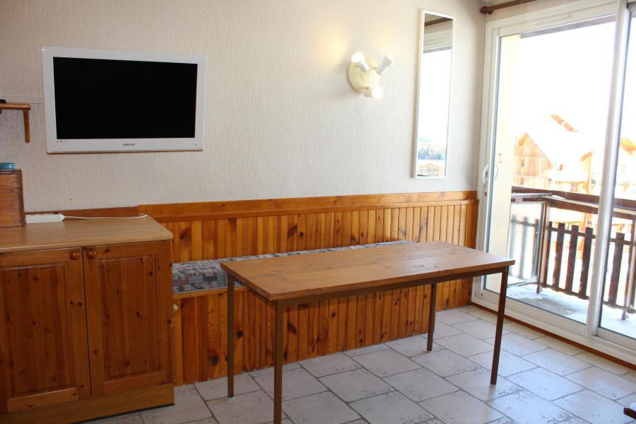 Skiverleih Studio Schlafnische 4 Personen (1030 N) - Résidence le Bois d'Aurouze - Superdévoluy - Wohnzimmer