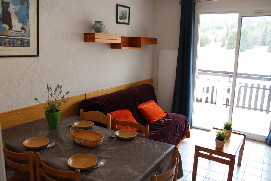 Rent in ski resort 2 room apartment 4 people (IS0828X) - Résidence les Issarts  - Superdévoluy - Living room