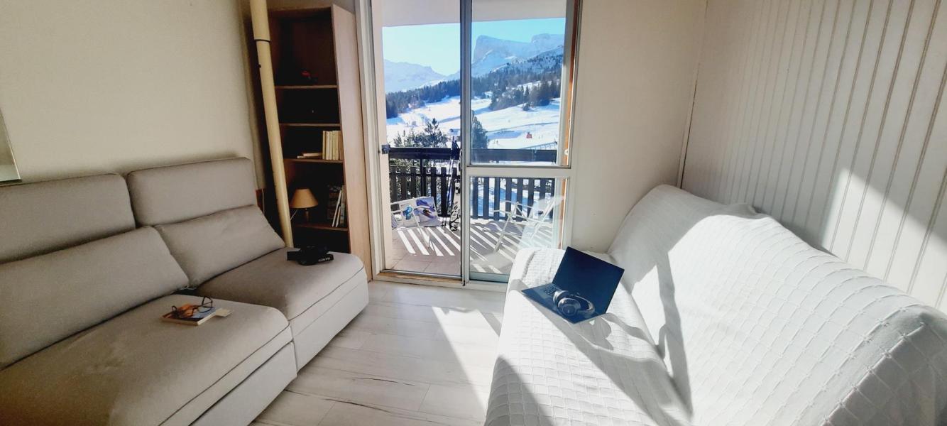 Rent in ski resort 2 room apartment 5 people (IS0410X) - Résidence les Issarts  - Superdévoluy - Living room