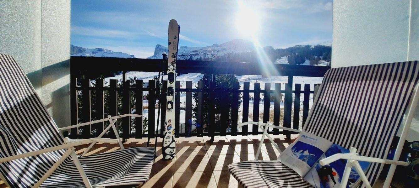 Location au ski Appartement 2 pièces 5 personnes (IS0410X) - Résidence les Issarts  - Superdévoluy - Balcon