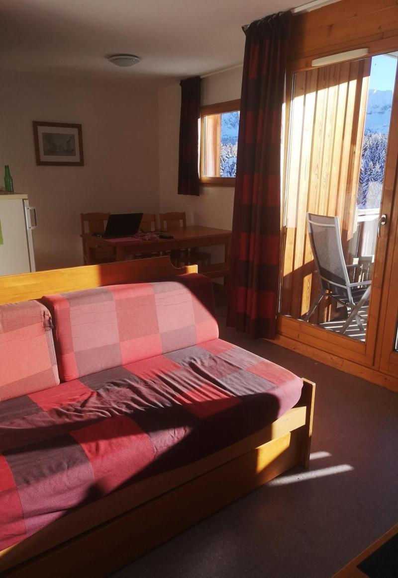 Rent in ski resort 3 room apartment 6 people (TB43) - Résidence les Toits du Dévoluy - Superdévoluy - Living room