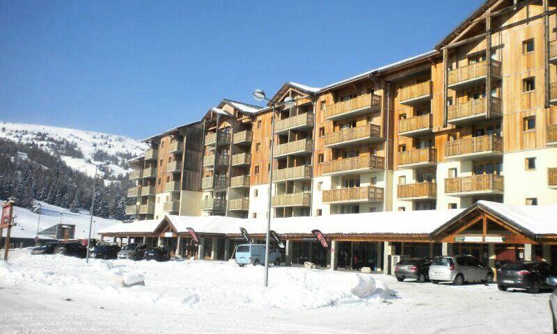 Аренда на лыжном курорте Résidence les Toits du Dévoluy - Maeva Home - Superdévoluy - зимой под открытым небом