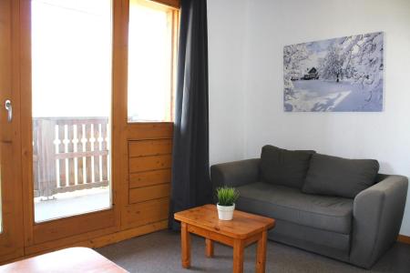 Ski verhuur Appartement 2 kamers bergnis 4 personen (CF42) - La Résidence les Chaumettes - Superdévoluy - Woonkamer