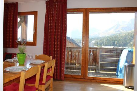 Rent in ski resort 3 room apartment 6 people (AN43) - Les Chalets de SuperD Ancolie - Superdévoluy - Living room