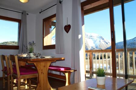 Location au ski Appartement 2 pièces cabine 6 personnes (AN55) - Les Chalets de SuperD Ancolie - Superdévoluy - Séjour