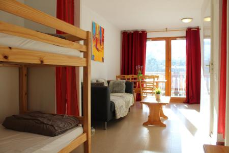 Skiverleih 2-Zimmer-Appartment für 4 Personen (DP24) - Les Chalets de SuperD Dauphinelle - Superdévoluy - Wohnzimmer