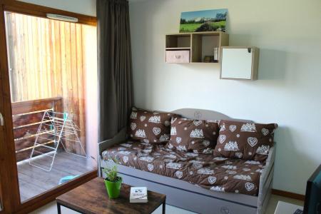 Rent in ski resort 4 room apartment 10 people (DP45) - Les Chalets de SuperD Dauphinelle - Superdévoluy - Living room