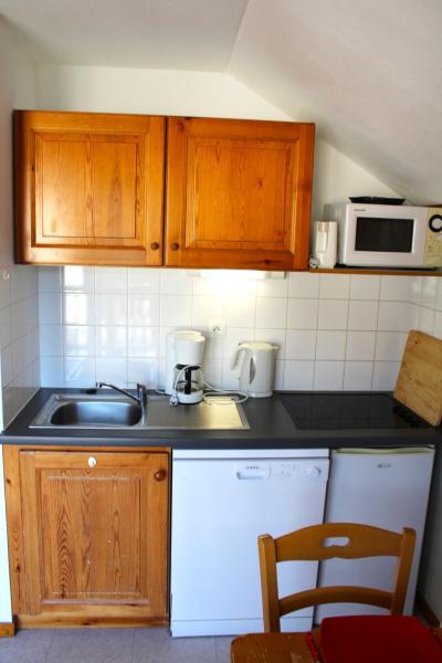 Rent in ski resort Studio sleeping corner 4 people (FR63) - Les Chalets de SuperD Fraxinelle - Superdévoluy - Kitchen