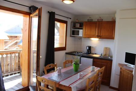 Wynajem na narty Apartament 2 pokojowy z alkową 6 osób (HE52) - Les Chalets de SuperD Hélianthème - Superdévoluy - Kuchnia