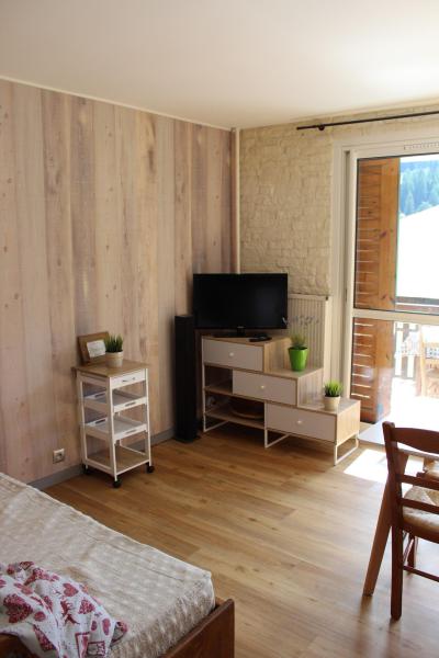 Ski verhuur Studio bergnis 4 personen (BA0242S) - Résidence le Bois d'Aurouze - Superdévoluy - Woonkamer