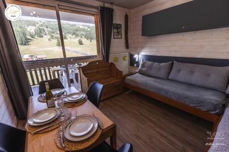 Skiverleih Studio Schlafnische 4 Personen (325 S) - Résidence le Bois d'Aurouze - Superdévoluy - Wohnzimmer