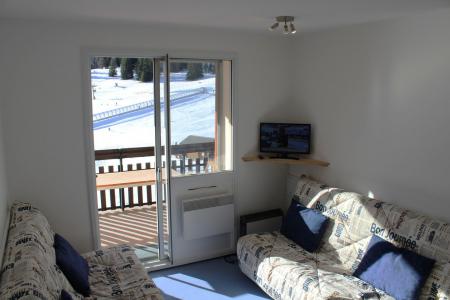 Ski verhuur Appartement 2 kamers 5 personen (617X) - Résidence les Issarts  - Superdévoluy - Woonkamer