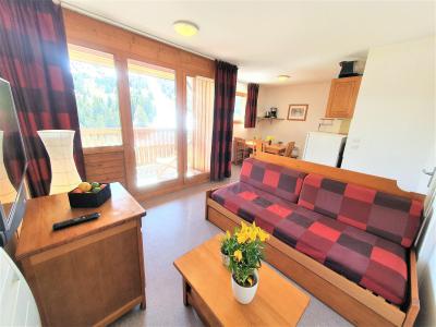 Rent in ski resort 3 room apartment 6 people (TB55) - Résidence les Toits du Dévoluy - Superdévoluy - Living room