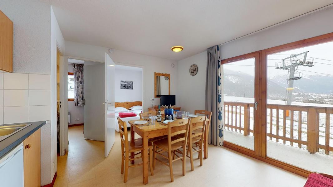 Rent in ski resort 2 room apartment cabin 6 people (2P6CC+) - Les Balcons de la Vanoise - Termignon-la-Vanoise - Living room