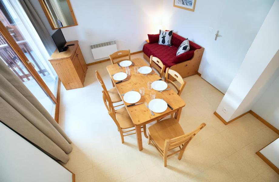 Rent in ski resort 2 room apartment sleeping corner 6 people (2P6CM+) - Les Balcons de la Vanoise - Termignon-la-Vanoise - Dining area