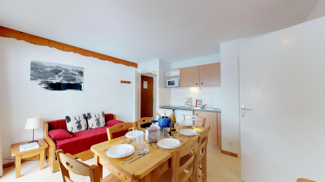 Wynajem na narty Apartament 2 pokojowy kabina 6 osób (2P6CC+) - Les Balcons de la Vanoise - Termignon-la-Vanoise - Pokój gościnny