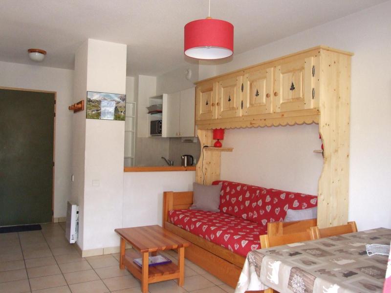 Rent in ski resort 2 room apartment 4 people (B20) - Résidence le Petit Mont Cenis - Termignon-la-Vanoise - Living room