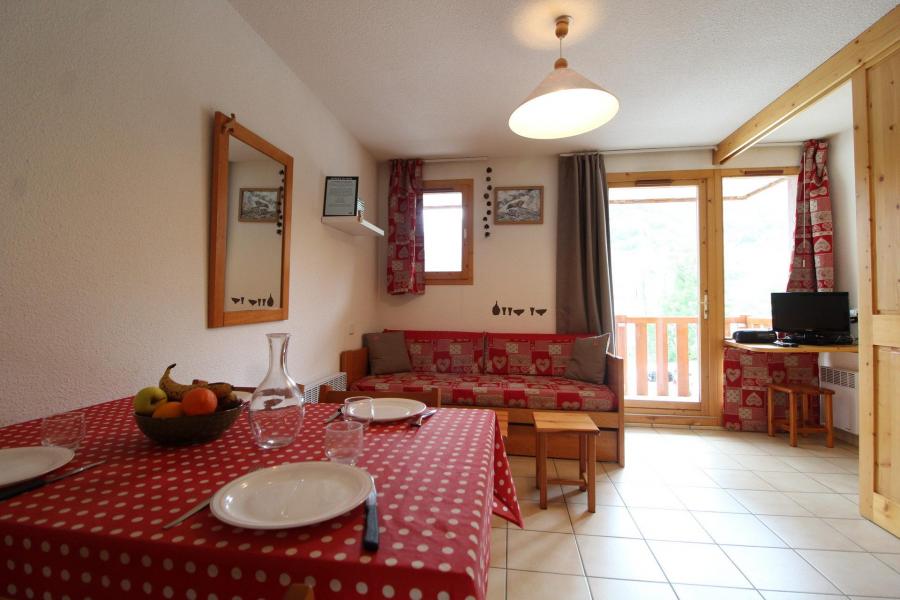 Skiverleih 2-Zimmer-Appartment für 4 Personen (B24) - Résidence le Petit Mont Cenis - Termignon-la-Vanoise - Wohnzimmer