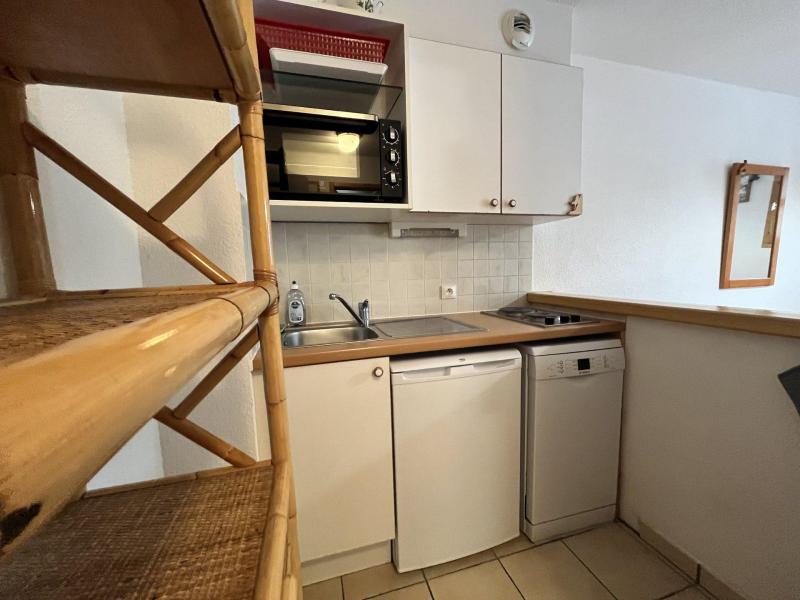 Ski verhuur Appartement 2 kamers 4 personen (B24) - Résidence le Petit Mont Cenis - Termignon-la-Vanoise - Keuken