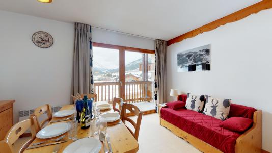 Rent in ski resort 2 room apartment cabin 6 people (2P6CC+) - Les Balcons de la Vanoise - Termignon-la-Vanoise - Living room