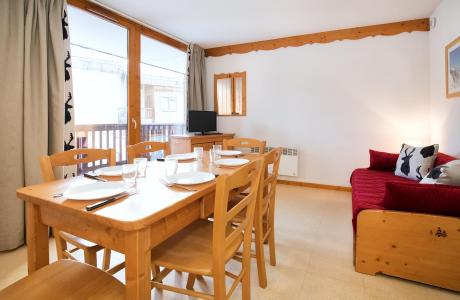 Rent in ski resort 2 room apartment sleeping corner 6 people (2P6CM+) - Les Balcons de la Vanoise - Termignon-la-Vanoise - Dining area