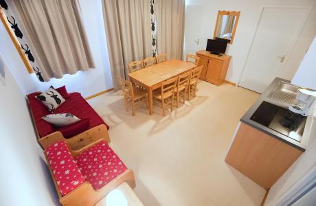 Rent in ski resort 4 room apartment 8 people (4P8+) - Les Balcons de la Vanoise - Termignon-la-Vanoise - Living room
