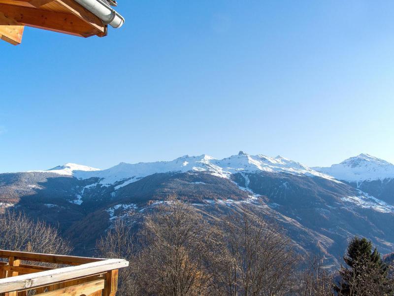 Vacances en montagne Chalet Greppon Blanc - Thyon - Extérieur hiver