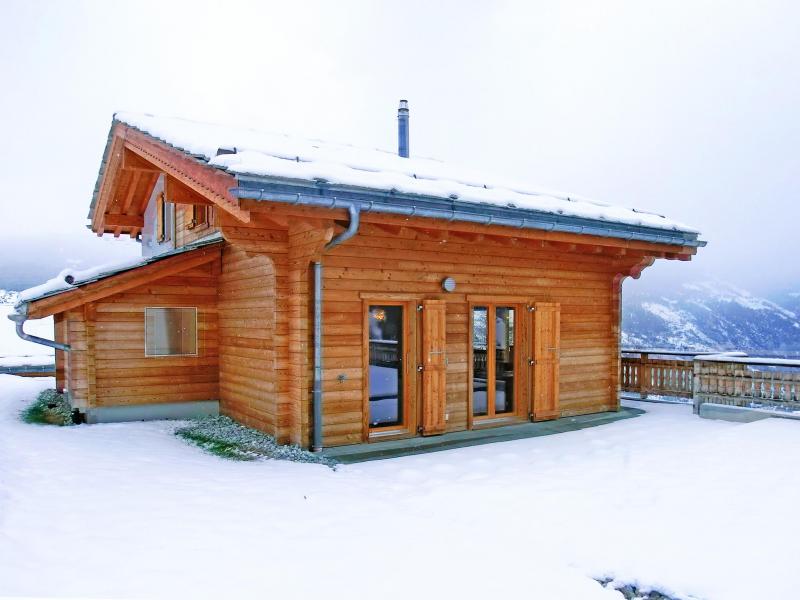 Аренда на лыжном курорте Chalet Ourson Blanc - Thyon - зимой под открытым небом