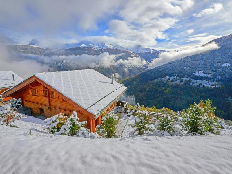 Skiverleih Chalet Roche des 4 Vallées - Thyon - Draußen im Winter