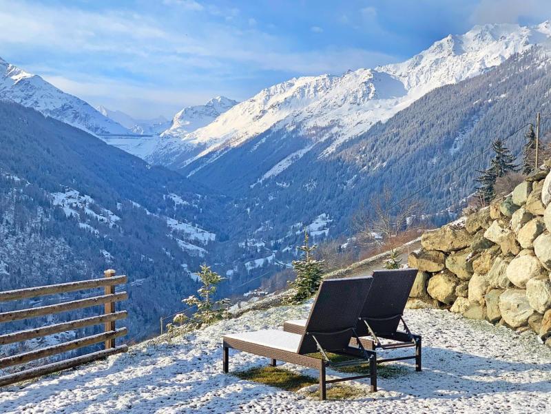 Ski verhuur Chalet Roche des 4 Vallées - Thyon - Buiten winter