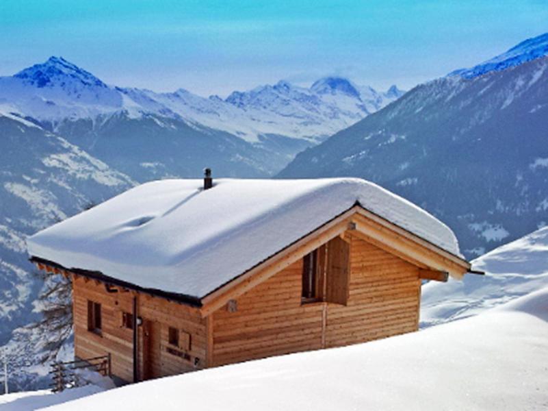 Vacances en montagne Chalet Sur Piste - Thyon - Extérieur hiver
