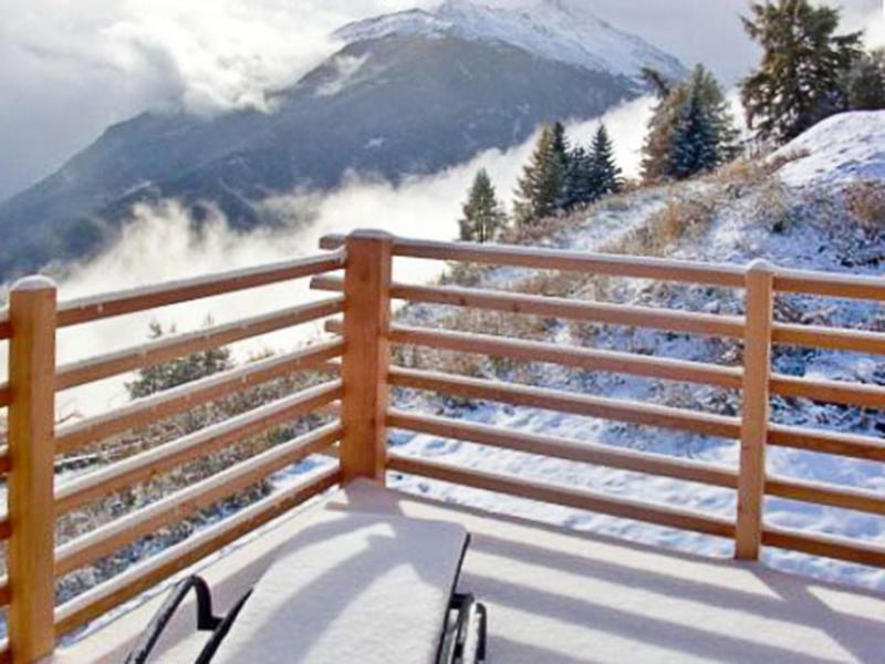 Urlaub in den Bergen Chalet Sur Piste - Thyon - Draußen im Winter