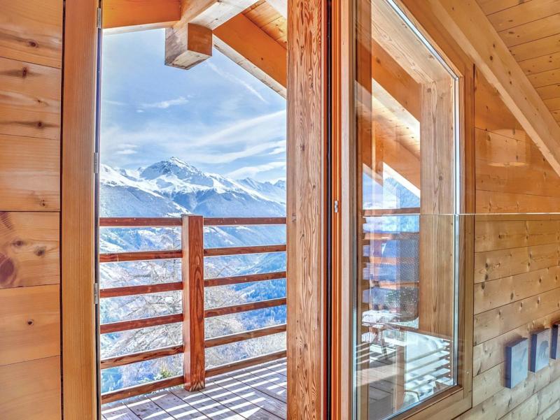 Rent in ski resort Chalet Sur Piste - Thyon - Terrace