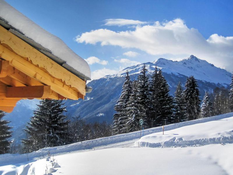 Аренда на лыжном курорте Chalet Teychenne Mungo - Thyon - зимой под открытым небом