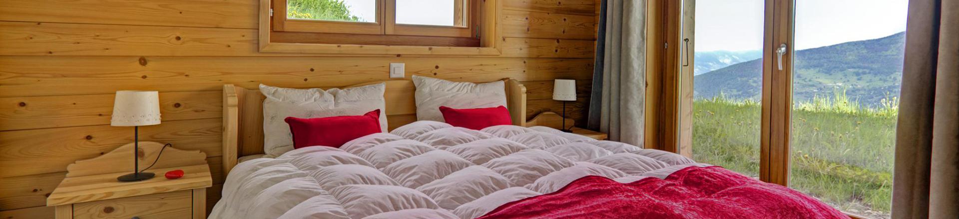 Rent in ski resort Chalet Perle des Collons - Thyon - Bedroom