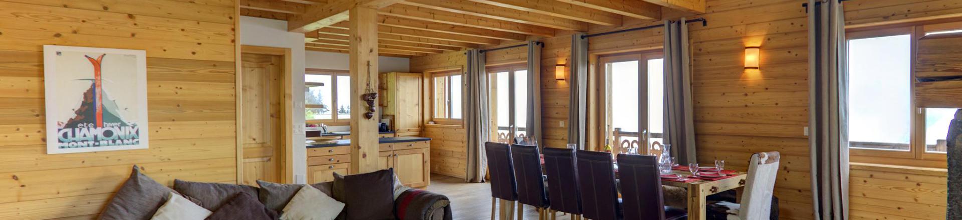 Rent in ski resort Chalet Perle des Collons - Thyon - Coffee table
