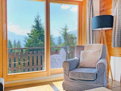 Rent in ski resort Chalet Altitude 1900 - Thyon - Living room