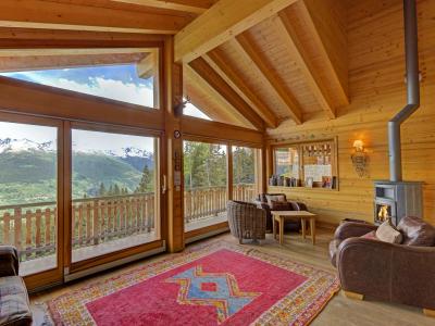 Rent in ski resort Chalet Bryher - Thyon - Living room